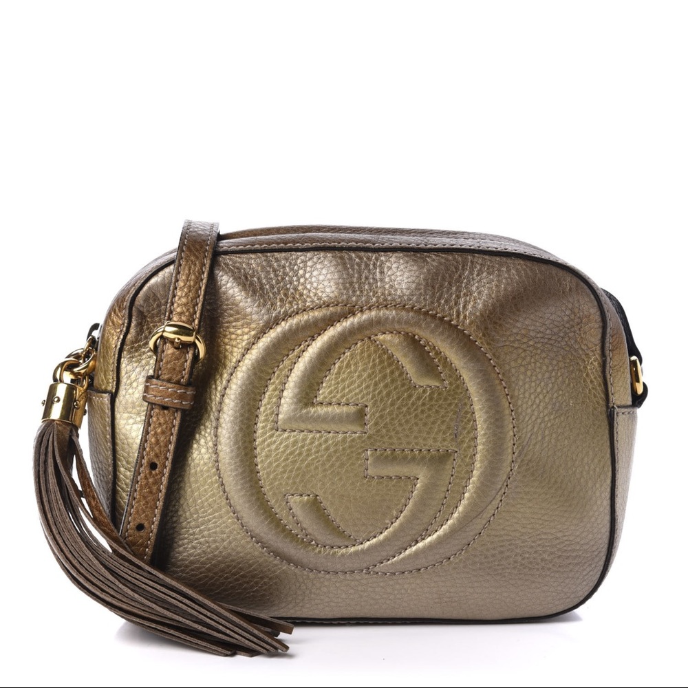 Gucci Soho Disco Bag in Metallic Ombré